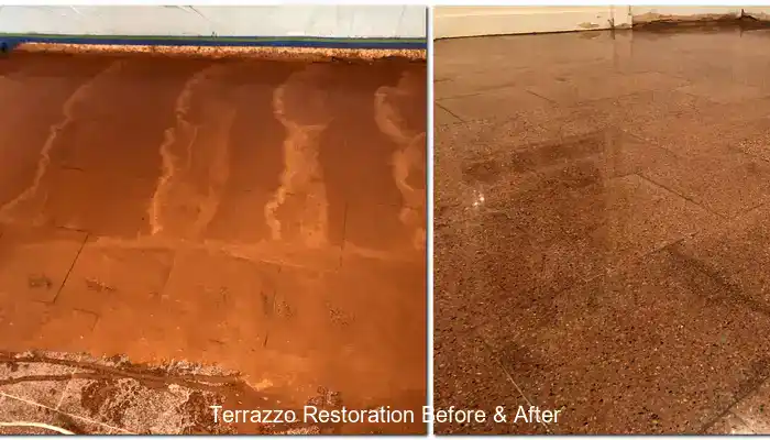 Number 8 Image of Terrazzo Restoration Before and After