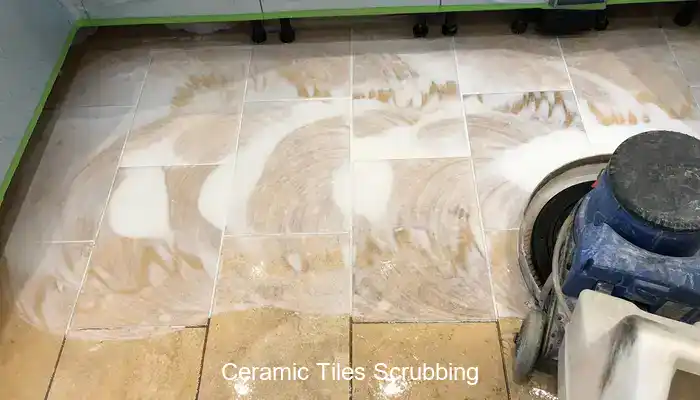 an image of professional ceramic tiles cleaning