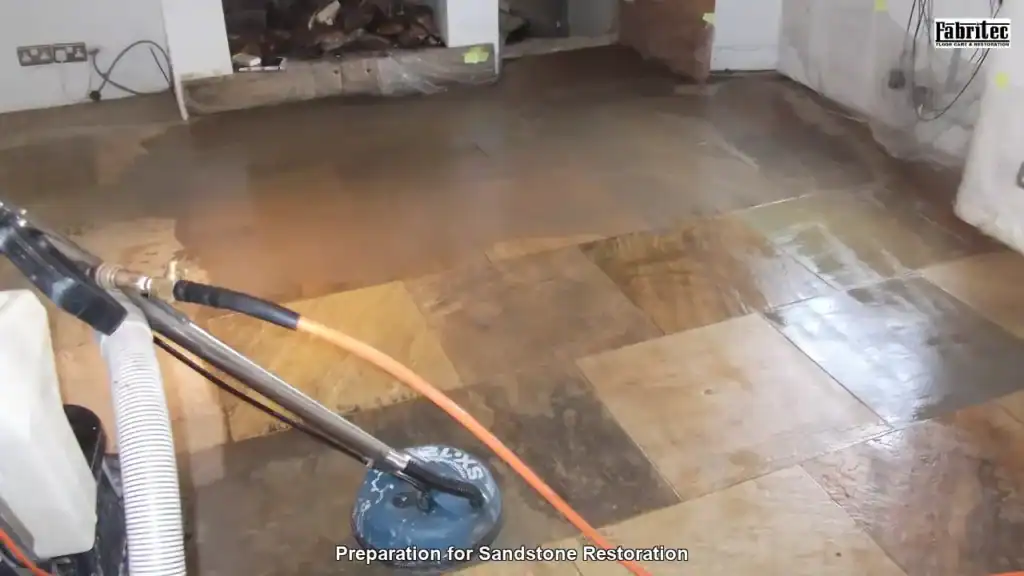 Preparation for Sandstone Restoration