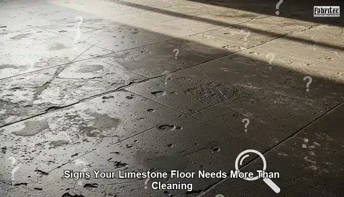 Signs Your Limestone Floor Needs More Than Cleaning