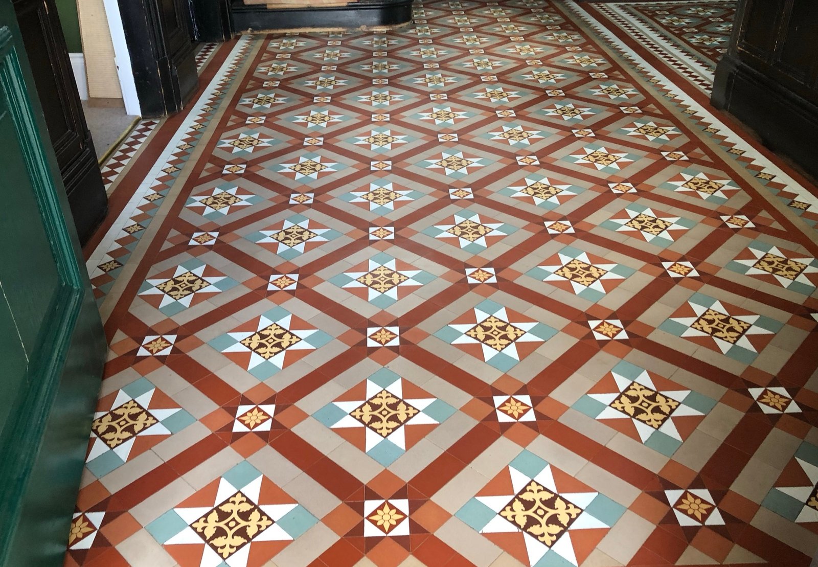 victorian tiles cleaning