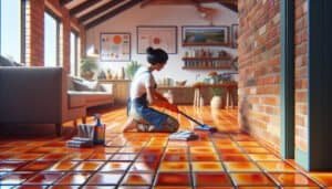Terracotta Tile Cleaning Services in Worplesdon