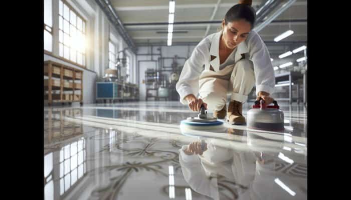 Porcelain Floor Polishing Solutions in North Hyde