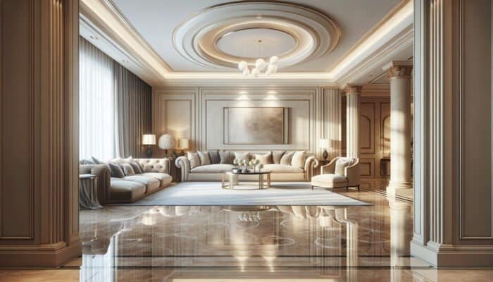 Professional Travertine Floor Polishing