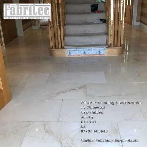 specialist marble floor polishing Burgh Heath Burgh-Heath