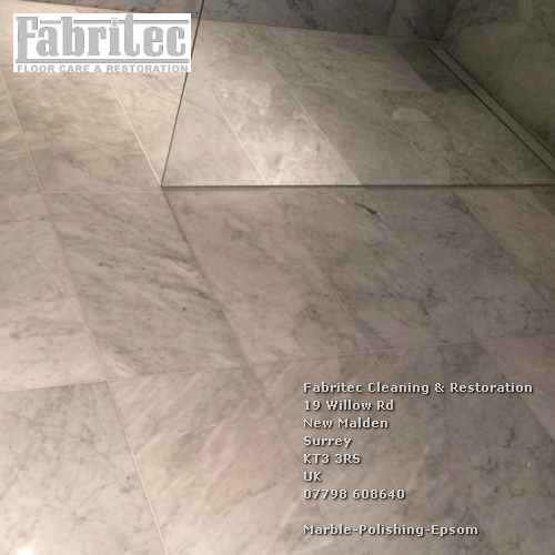 spectacular marble floor polishing Epsom Epsom