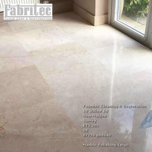 qualified professional marble floor polishing Leigh Leigh