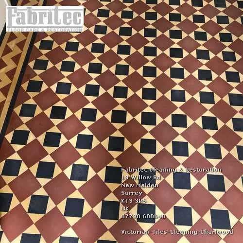 spectacular Victorian Tiles Cleaning Service In Charlwood Charlwood