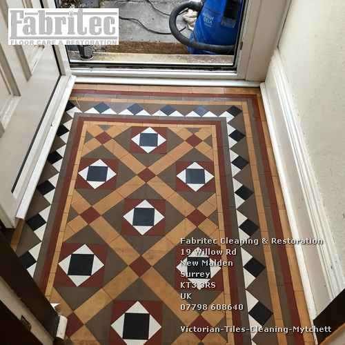 striking Victorian Tiles Cleaning Service In Mytchett Mytchett