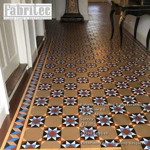 impressive Victorian Tiles Cleaning Service In Reigate Reigate