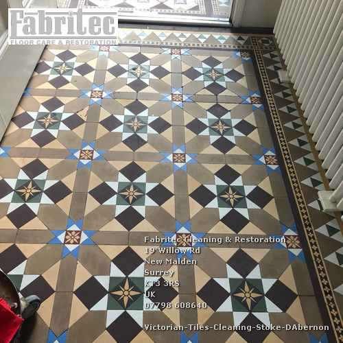 skilled professional Victorian Tiles Cleaning Service In Stoke DAbernon Stoke-DAbernon