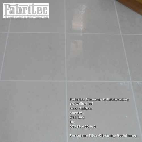 skilled professional Porcelain Tiles Cleaning Service In Godalming Godalming