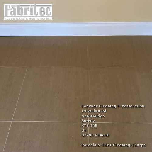 expert Porcelain Tiles Cleaning Service In Thorpe Thorpe