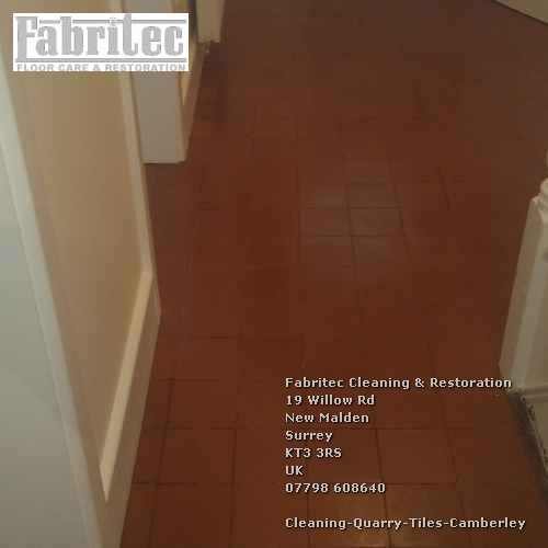 brilliant Quarry Tiles Cleaning Service In Camberley Camberley