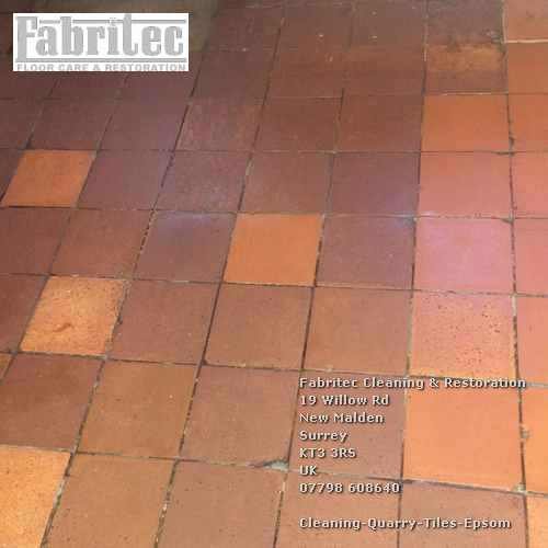 incredible Quarry Tiles Cleaning Service In Epsom Epsom