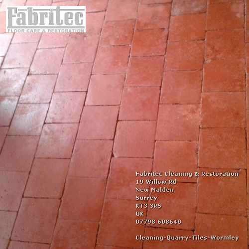 specialist Quarry Tiles Cleaning Service In Wormley Wormley