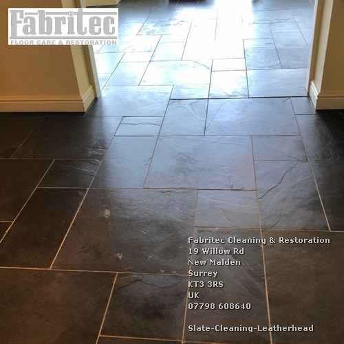excellent Slate Cleaning Service In Leatherhead Leatherhead