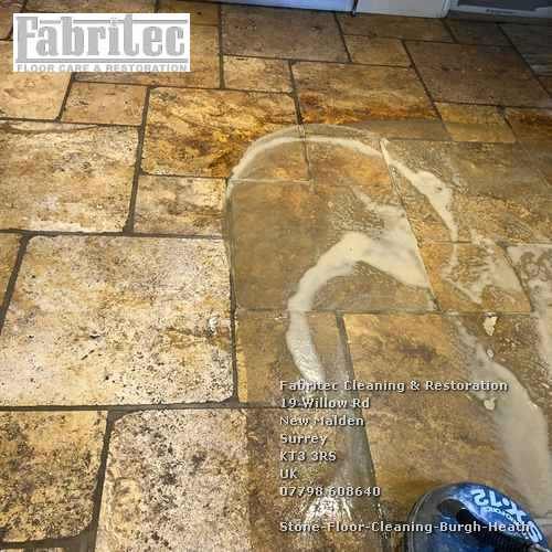 superior stone floor cleaning Burgh Heath Burgh-Heath