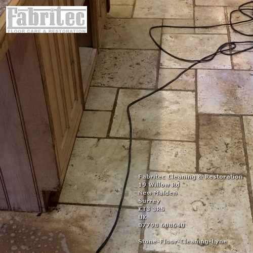 specialist stone floor cleaning Lyne Lyne