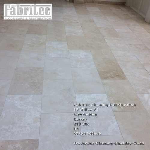 specialist travertine floor cleaning service in Hinchley Wood Hinchley-Wood