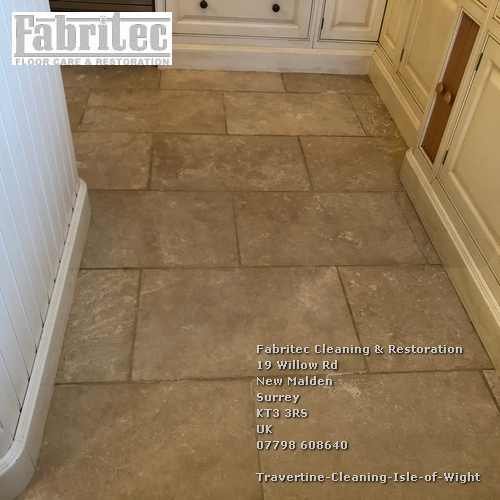 professional travertine floor cleaning service in Isle of Wight Isle-of-Wight