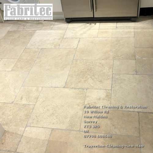 striking travertine floor cleaning service in New Haw New-Haw