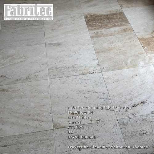 incredible travertine floor cleaning service in Walton-on-Thames Walton-on-Thames