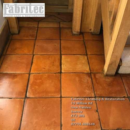 cleaning terracotta tiles service in Banstead by Tile Cleaning Surrey