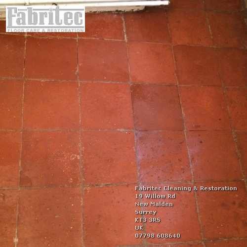 cleaning terracotta tiles service in East Horsley by Tile Cleaning Surrey