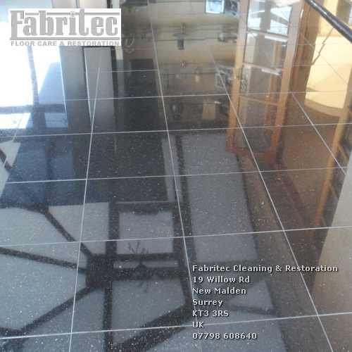 Polishing granite floors in Surrey