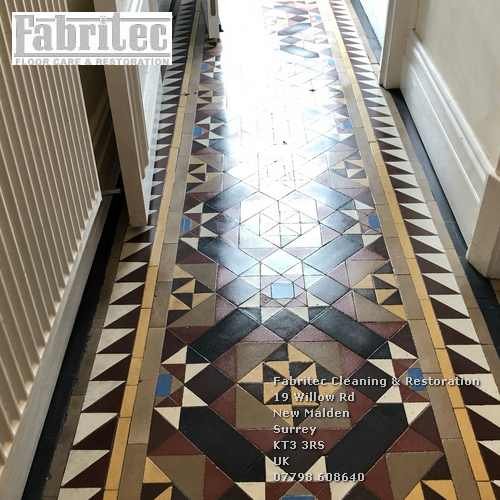 restoring victorian tiles in Surrey