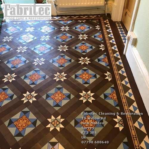 restoring victorian tiles in Richmond upon Thames