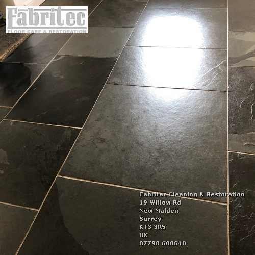 Slate floor cleaning services in Woking