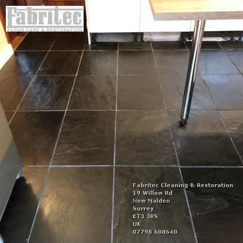 Slate floor cleaning services in Chesssington