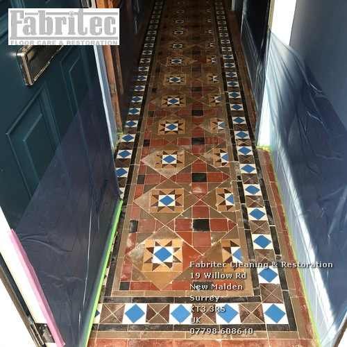 typical problems with victorian tile floors in Woking