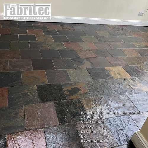 Slate tile cleaning services in Surrey Tadworth by Tile Cleaning Surrey