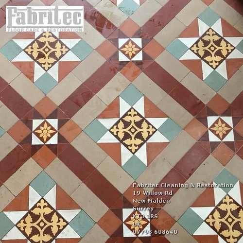 encaustic tile floor cloaning services in Richmond upon Thames