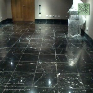 nero-marquina-marble-floor-after-professional restoration and polishing